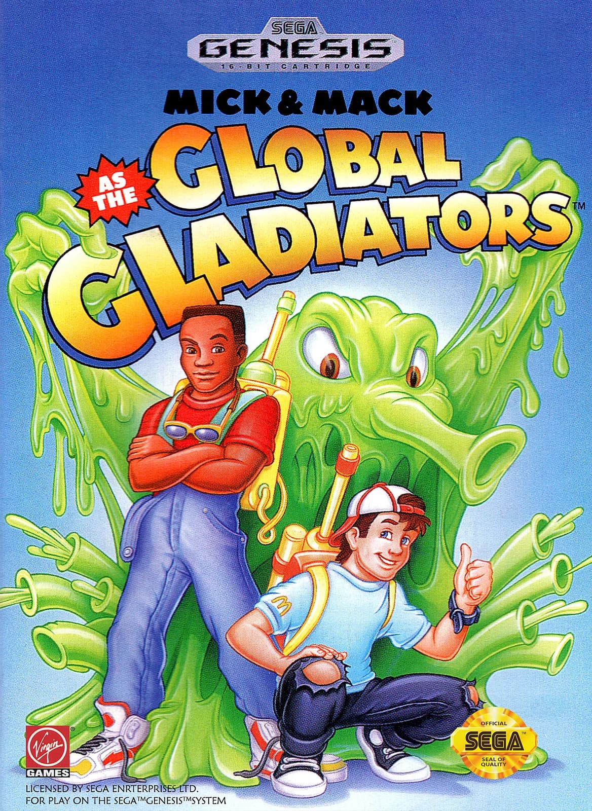 Mick and Mack as the Global Gladiators