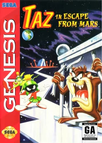 Taz in Escape from Mars