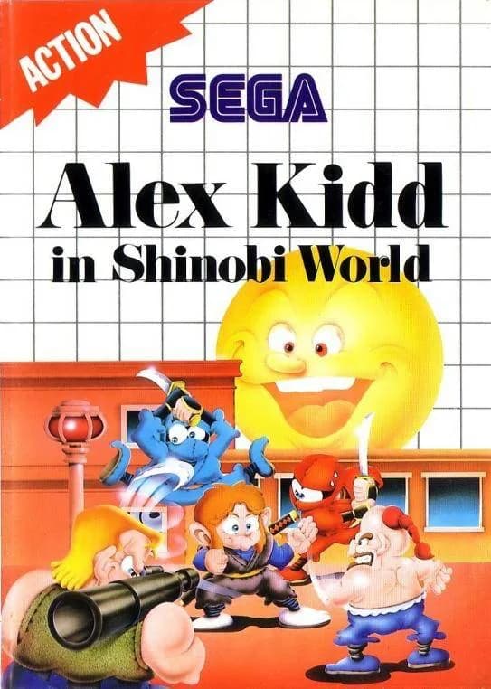 Alex Kidd in Shinobi World (Red Label)