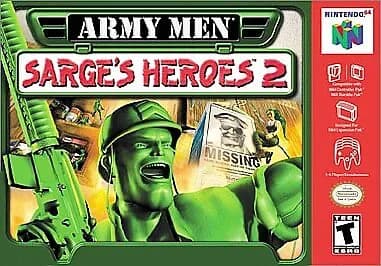Army Men Sarge's Heroes 2 (Green Cartridge)