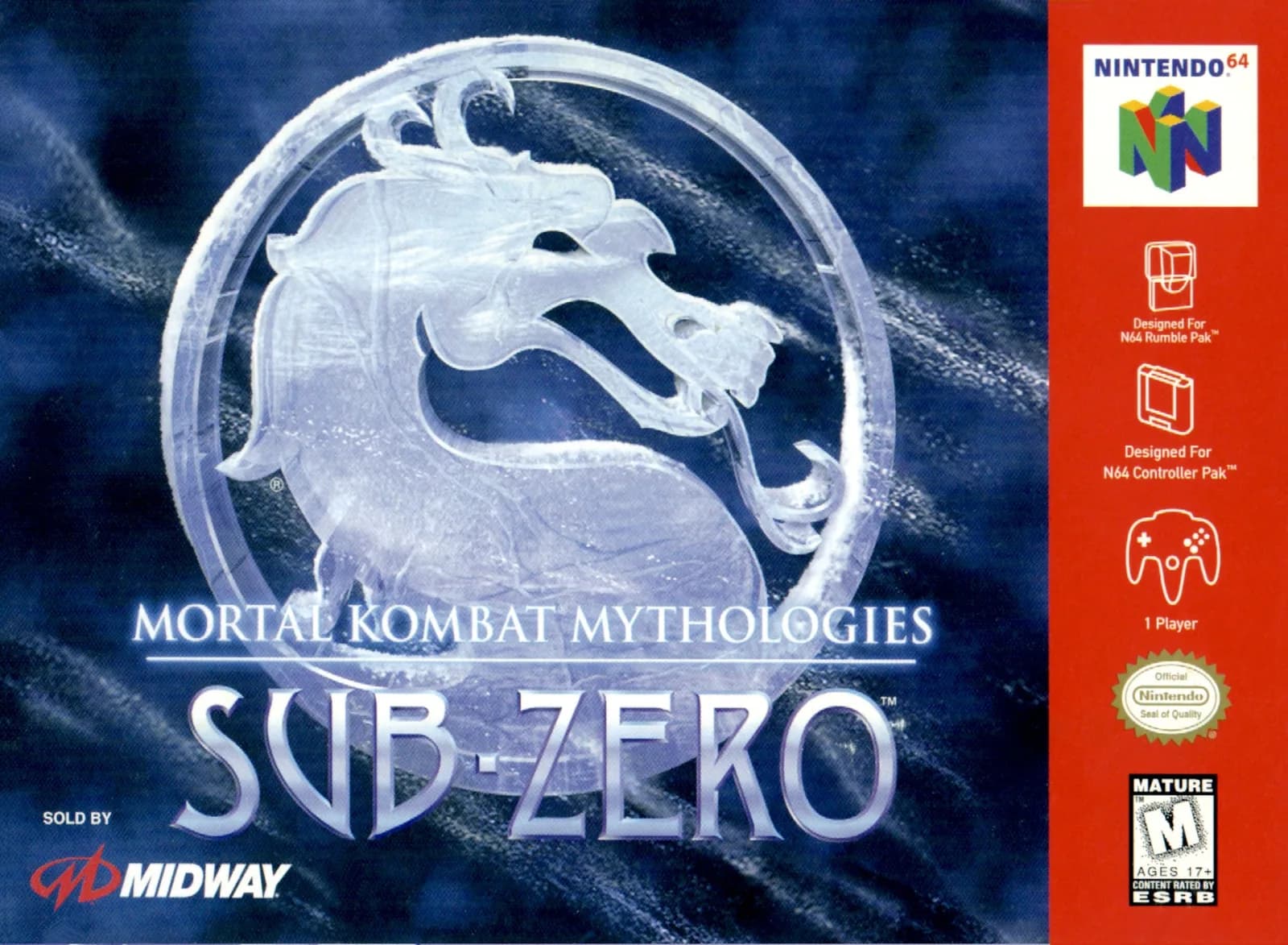 Mortal Kombat Mythologies SubZero