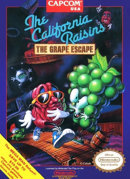 California Raisins: The Grape Escape (Reproduction)