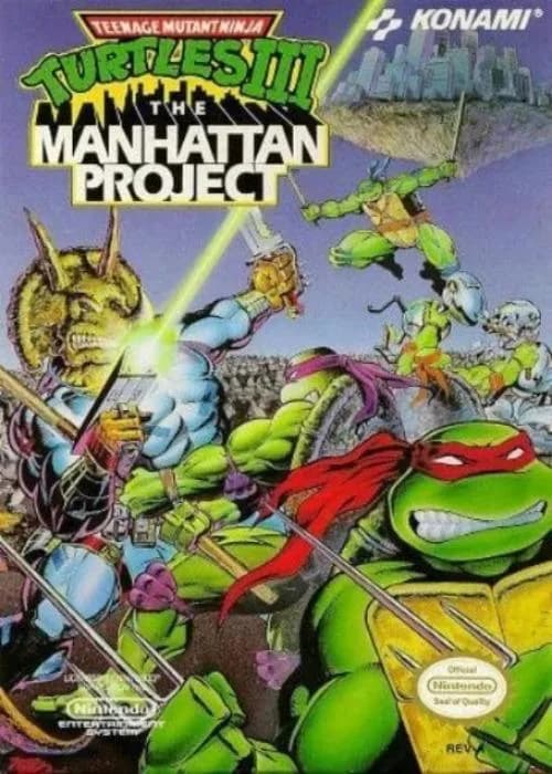 Teenage Mutant Ninja Turtles III The Manhattan Project