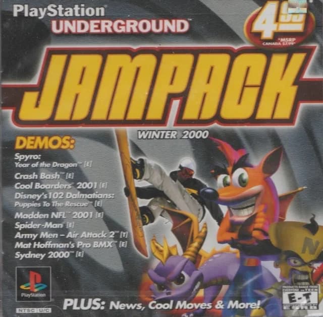 PlayStation Underground JamPack Winter 2000