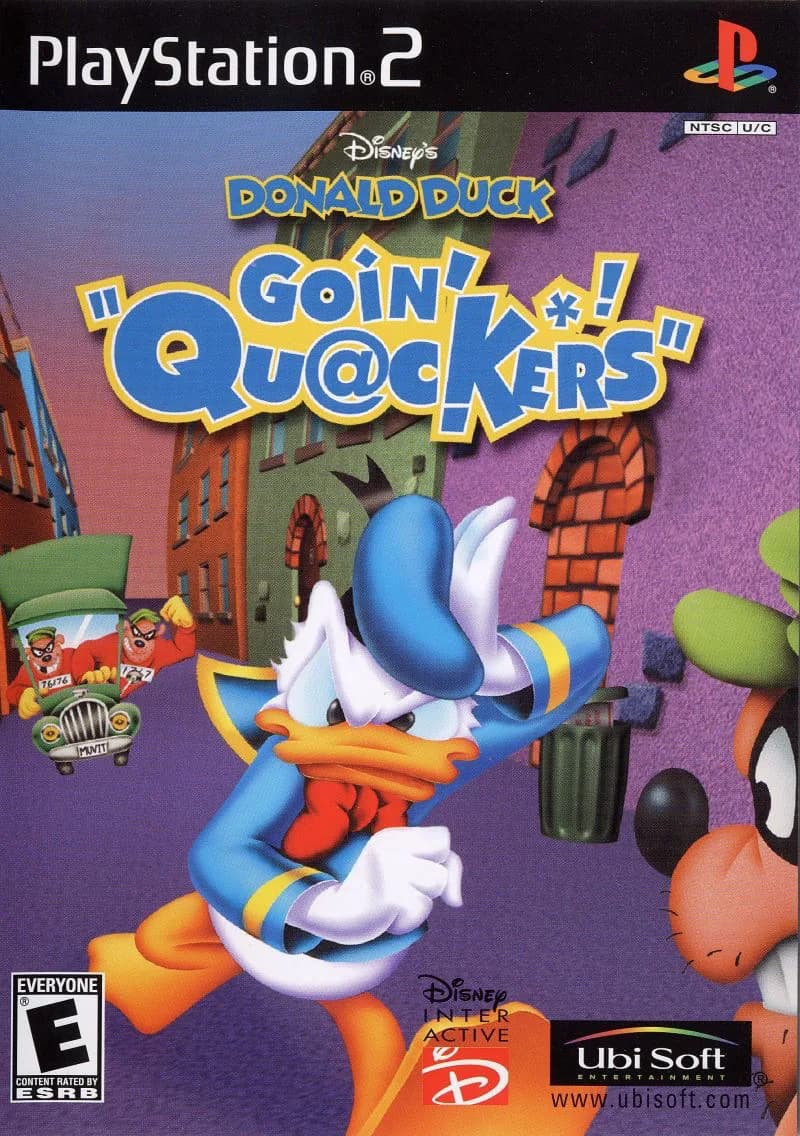 Donald Duck Going Quackers