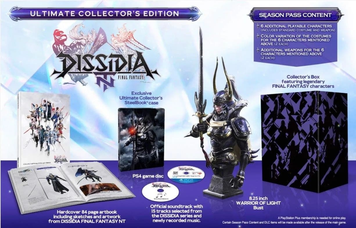 Dissidia Final Fantasy NT - Ultimate Collector's Edition