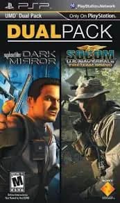 Dual Pack Syphon Filter Dark Mirror Socom U.S. Navy Seals Fireteam Bravo