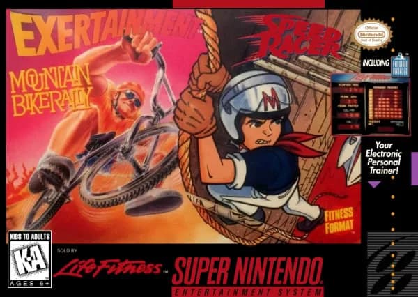 Exertainment Mountain Bike Rally + Speed Racer Double Cartridge