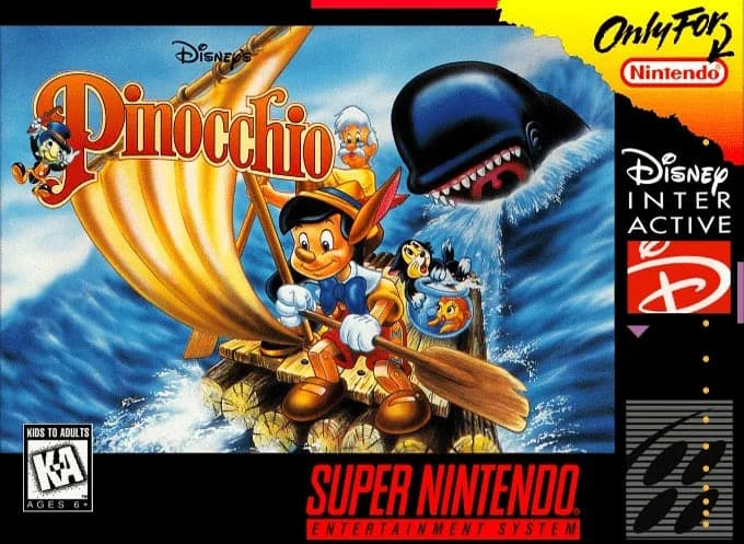 Pinocchio, Disney's
