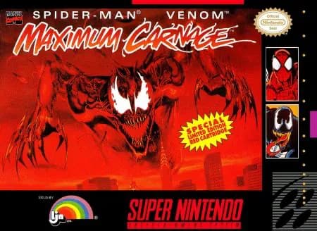 Spider-Man Venom: Maximum Carnage (Red Cartridge)