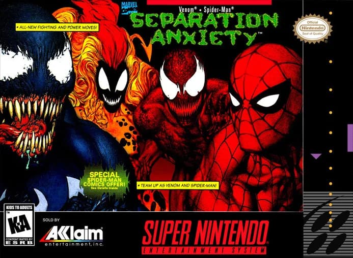 Venom/Spider-Man: Separation Anxiety