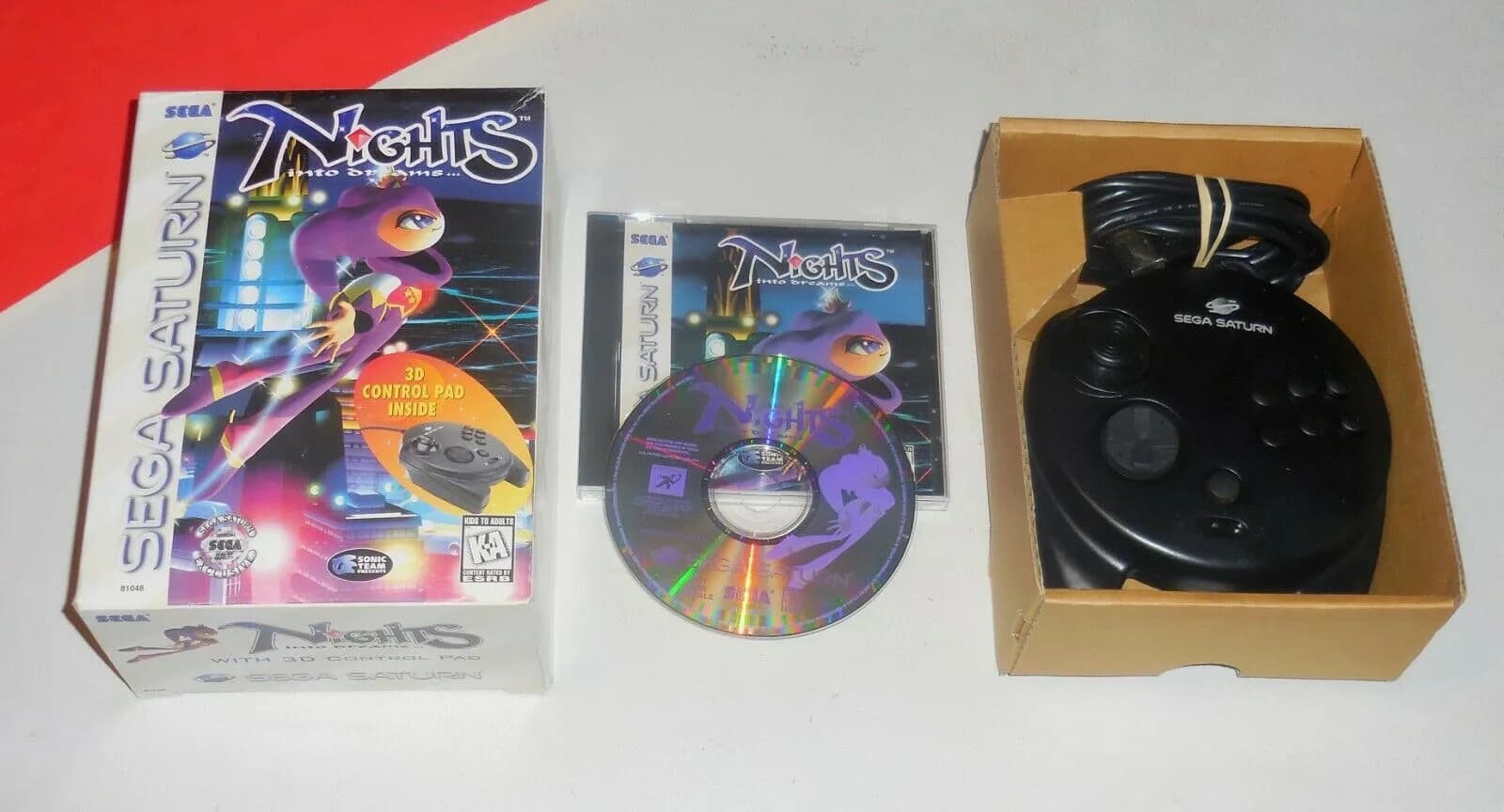 Nights Into Dreams w/ 3D Control Pad