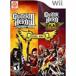 Guitar Hero 3: Legends of Rock + Guitar Hero: Aerosmith Dual Pack