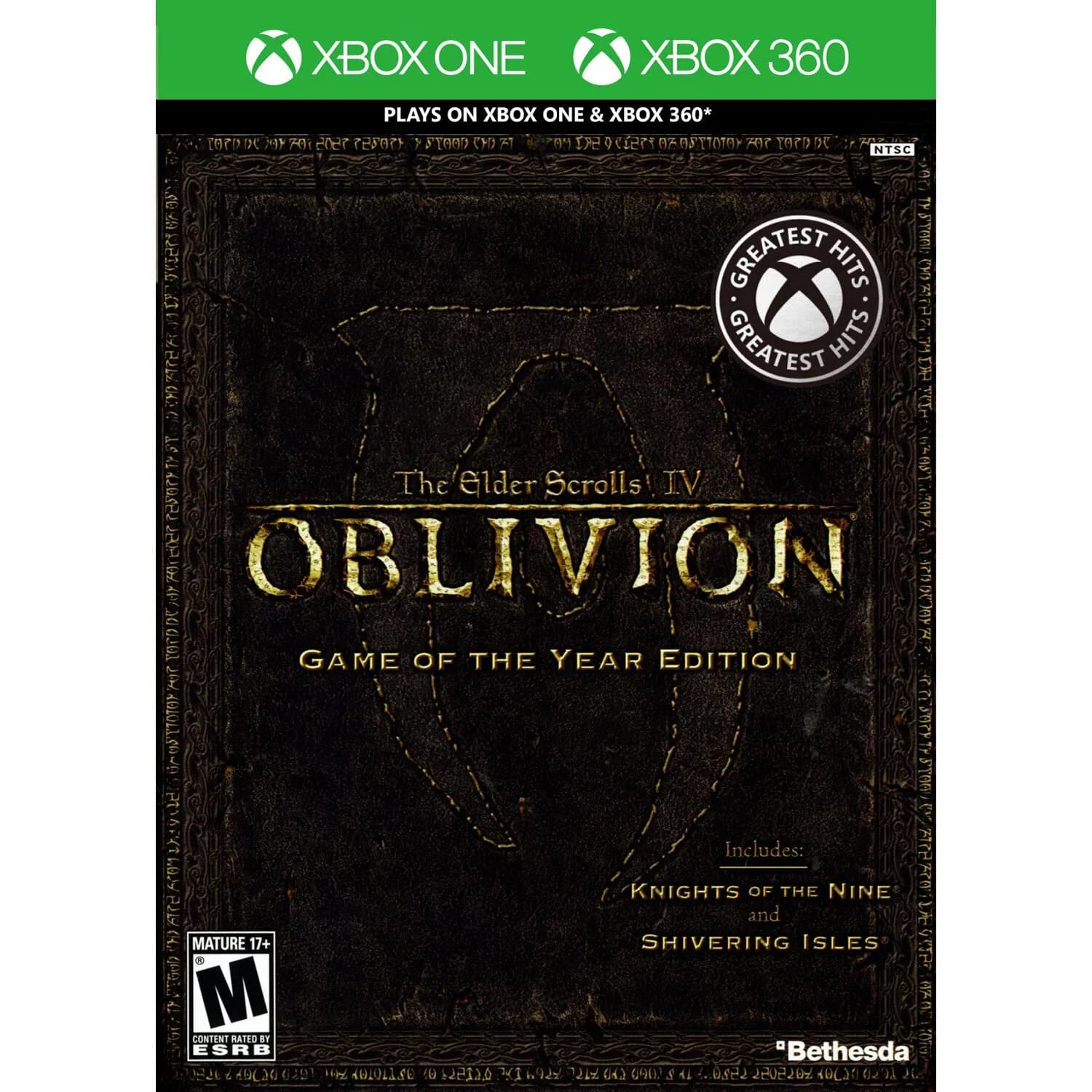 Elder Scrolls IV: Oblivion - Game of the Year Edition (Xbox One Variant)