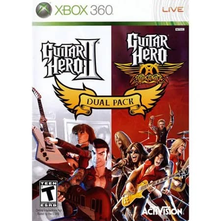 Guitar Hero 2 + Guitar Hero: Aerosmith Dual Pack