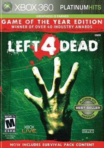 Left 4 Dead: Game of the Year Edition - Platinum Hits