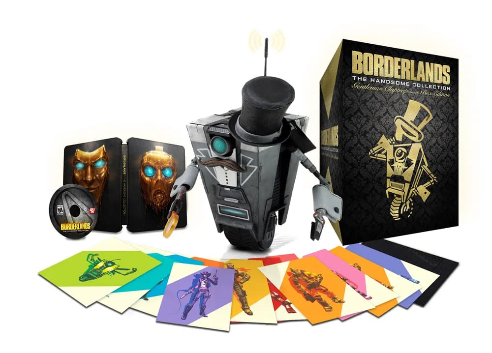 Borderlands: The Handsome Collection - Gentleman Claptrap In A Box Edition