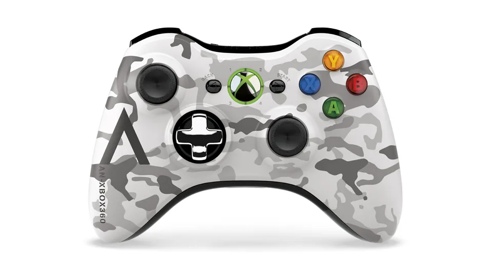 Wireless Official Controller | Armored Core 5 White Camo Edition
