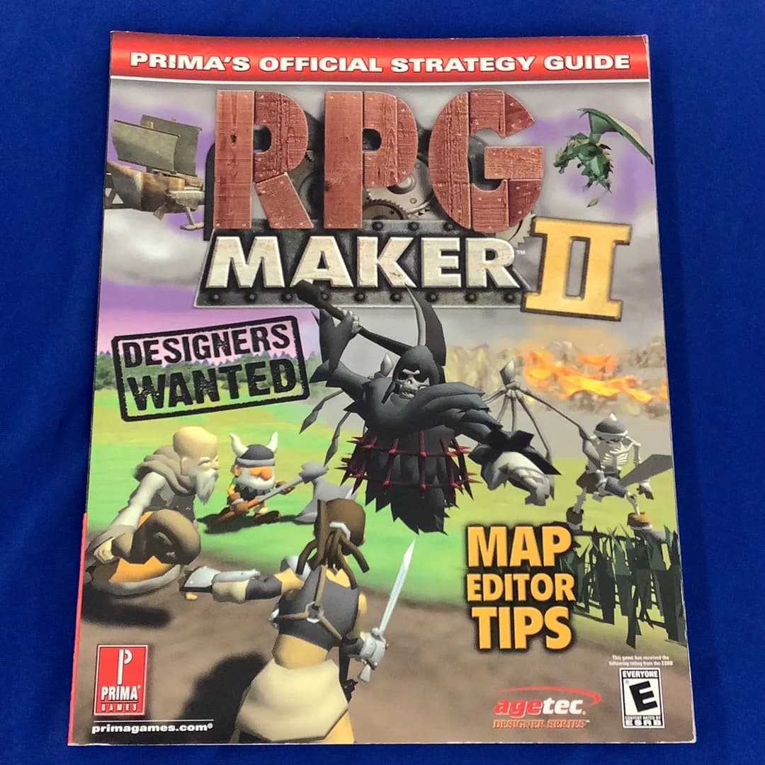 Prima Official Strategy Guide RPG Maker II