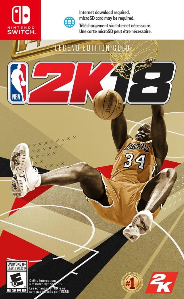 NBA 2K18 - Legend Edition Gold