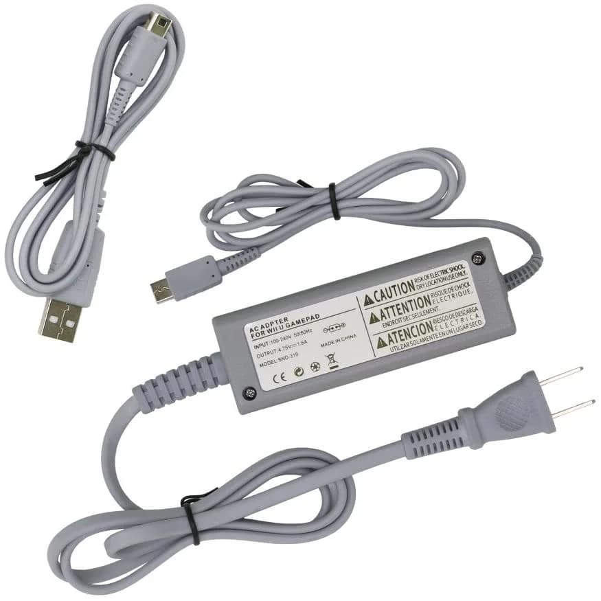 Nintendo Wii U Tablet Power Supply Cord