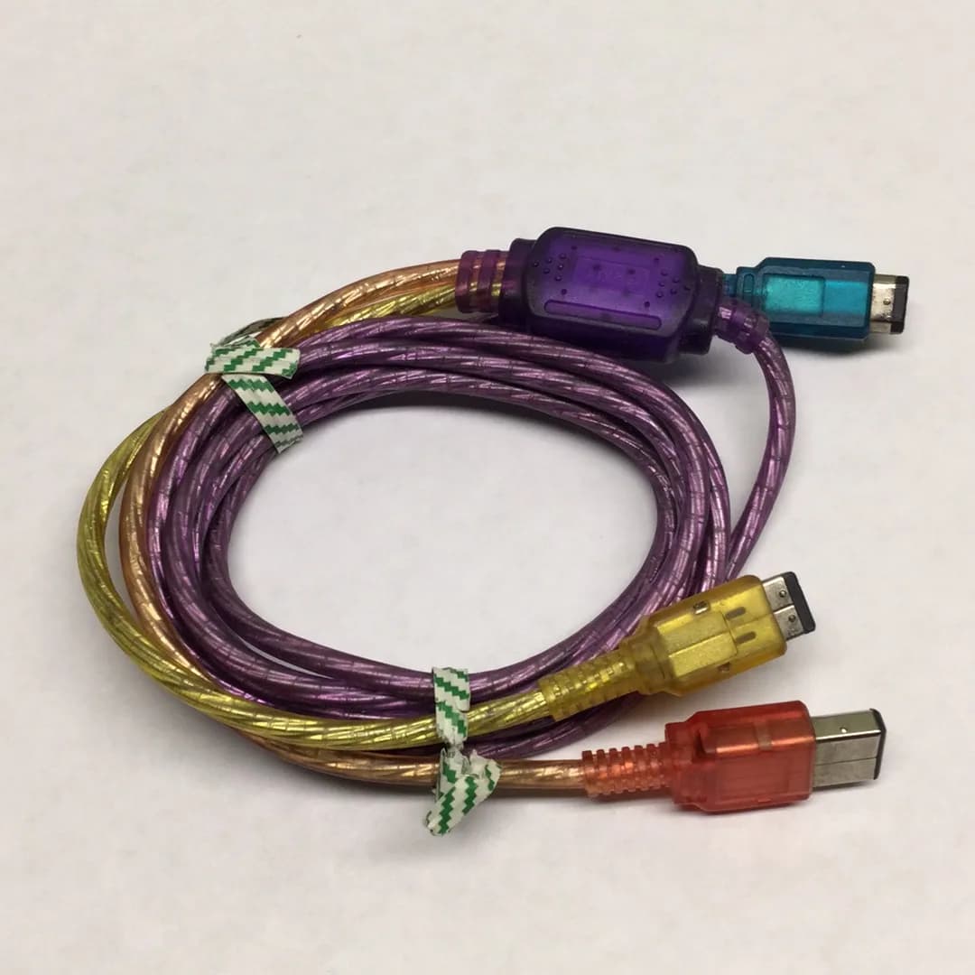 Nyko Multicolor Gameboy Link Cable