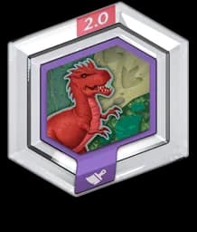 Hexagonal Power Disc | Dinosaur World